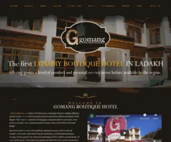 Gomanghotelleh.com(Gomang Boutique Hotel) Screenshot