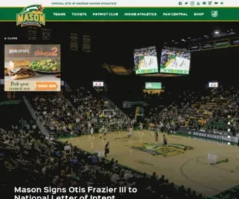 Gomason.com(George Mason University Athletics) Screenshot