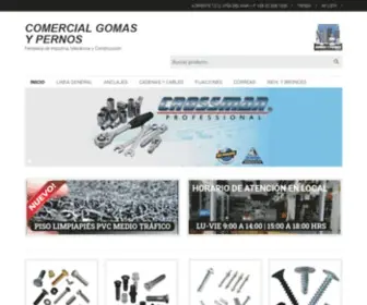 Gomasypernos.cl(Gomas y Pernos) Screenshot