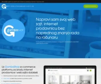 Gombashop.rs(Izrada web sajta) Screenshot