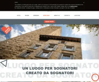 Gombithotel.com(Hotel a Bergamo Alta) Screenshot