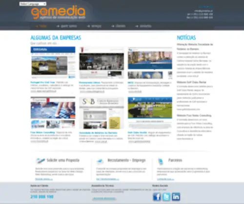 Gomedia.pt(Agência Web) Screenshot