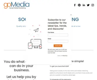 Gomediaconsulting.com(GoMedia Consulting) Screenshot
