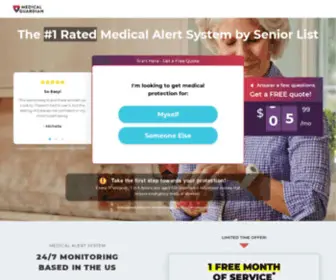 Gomedicalguardian.com(Medical Alert Systems & Monitoring Devices) Screenshot