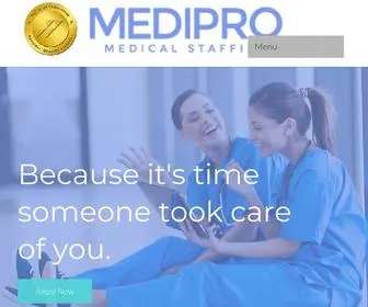 Gomedipro.com(Because It's Time Someone Took Care Of You) Screenshot