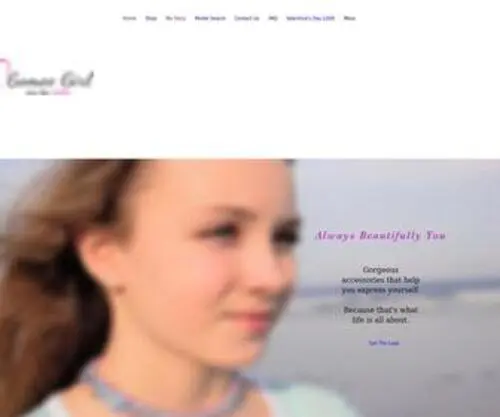 Gomeegirl.com(Gomee Girl Inspirational Clothing and Jewelry) Screenshot