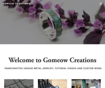 Gomeowcreations.com(Gomeow Creations) Screenshot