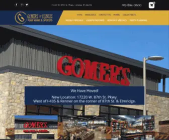 Gomersofkansas.com(Gomer's of Kansas) Screenshot