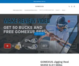 Gomexus.com(Gomexus specializes in Power Knob) Screenshot