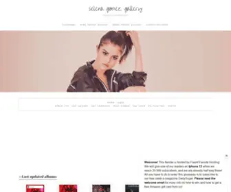 Gomez-Pictures.com(Selena Gomez Gallery) Screenshot