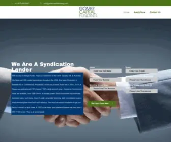 Gomezcapitalfunding.com(We Fund Future) Screenshot