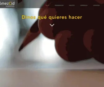 Gomezcid.com(Calculo de Estructuras Sevilla) Screenshot