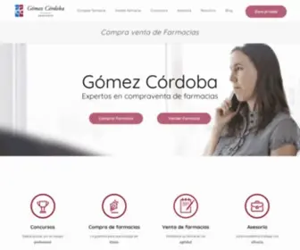 Gomezcordoba.com(Gómez Córdoba Abogados Farmacias) Screenshot
