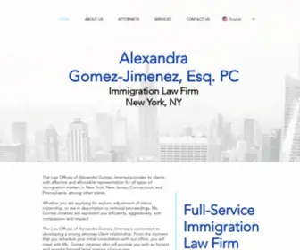 Gomezlawny.com(Alexandra Gomez) Screenshot