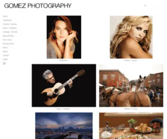 Gomezphotography.com(Nashville Photographer) Screenshot