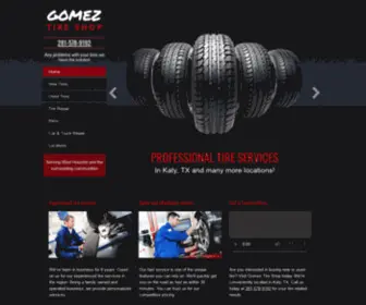 Gomeztireshops.com(Gomez Tire Shop) Screenshot