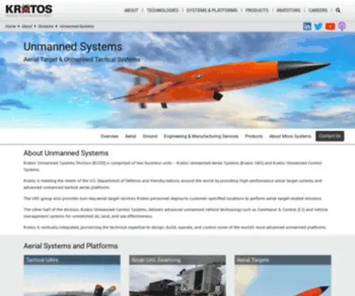 Gomicrosystems.com(Unmanned Systems) Screenshot