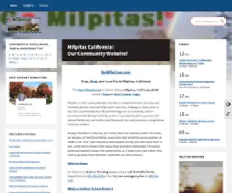 Gomilpitas.com(Milpitas California) Screenshot