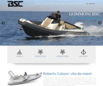 Gommonibsc.com(Home Gommoni BSC Colzani Italy) Screenshot