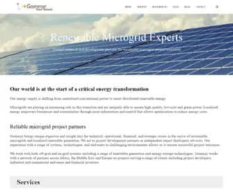 Gommyr.com(Microgrid Experts) Screenshot