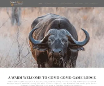 GomoGomo.co.za(Gomo Gomo Game Lodge) Screenshot