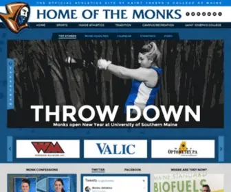 Gomonks.com(Saint Joseph's College of Maine) Screenshot