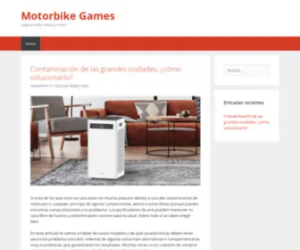 Gomotorbikegames.com(Motorbike games) Screenshot