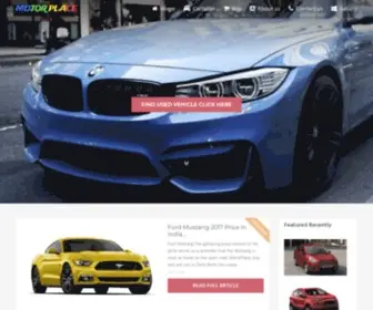 Gomotorplace.com(MotorPlace) Screenshot