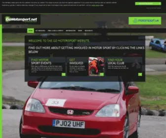 Gomotorsport.net(Motorsport UK) Screenshot