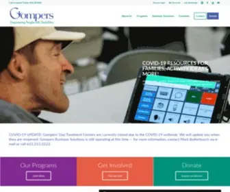 Gompers.org(Enhancing Abilities) Screenshot