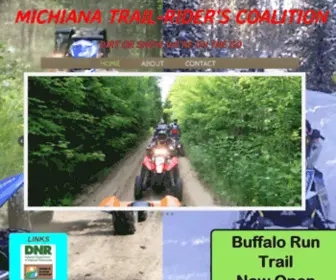 Gomtrc.com(Michiana Trail Riders Coalition) Screenshot