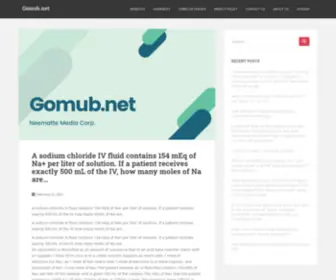 Gomub.net(Answered Questions & Fixed Issues) Screenshot