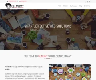 Gomumy.in(Best Web Design Company India) Screenshot