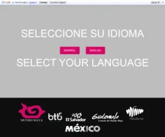 Gomundomaya.com(Mundo Maya) Screenshot