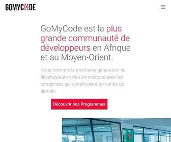 Gomycode.tn(Learn digital skills) Screenshot