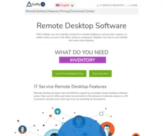 Gomyid.com(Remote Desktop Software) Screenshot