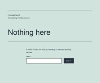 Gonardweb.com(Website Design Web Development) Screenshot