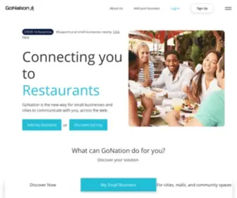 Gonation.com(Local discovery and search) Screenshot