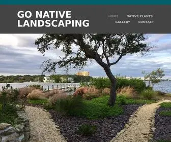 Gonativelandscaping.com(Go Native Landscaping) Screenshot