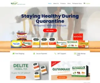 Gonatural.com.ph(Go Natural Herbal Health Supplement Products) Screenshot