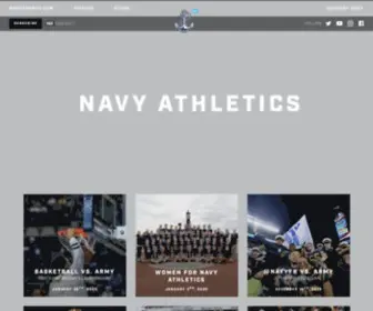 Gonavysports.com(Navy Athletics) Screenshot