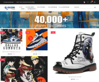 Gonavyteam.com(Custom anime shoes) Screenshot