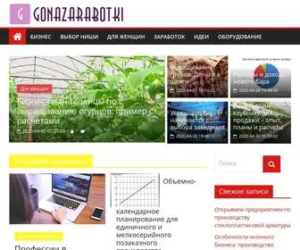 Gonazarabotki.ru(Как) Screenshot