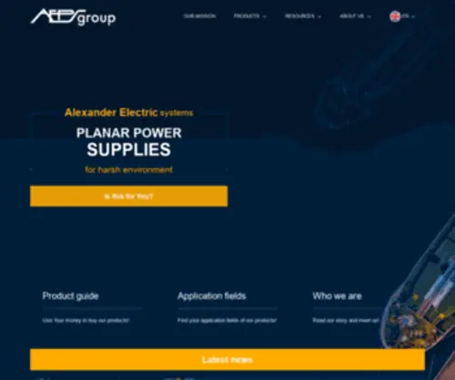 Goncharov-Jet.com(Power Supply Manufacturer) Screenshot