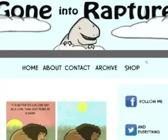 Goneintorapture.com(Bluehost) Screenshot