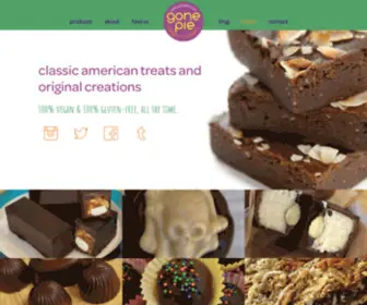 Gonepie.com(Gone Pie) Screenshot