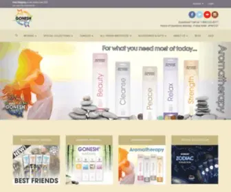 Gonesh.com(Incense Sticks) Screenshot