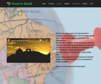 Gonetobrazil.com(Gone to Brazil) Screenshot