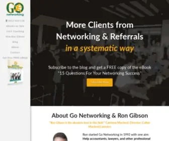 Gonetworking.com.au(Go Networking) Screenshot