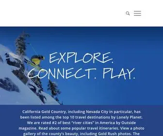 Gonevadacounty.com(Go Nevada County) Screenshot